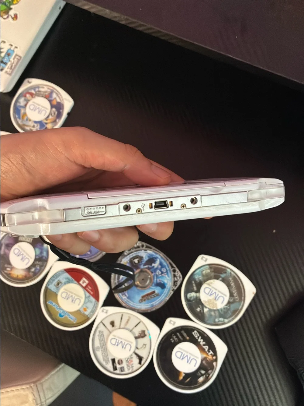 Sony pearl white PSP (3001)